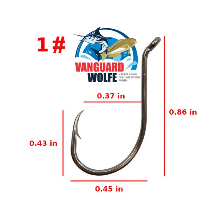 Catch All © Series Fishing Hooks by Vanguard Wolfe Fishing Tackle